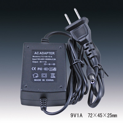 9V1A开关电源9V1000MA美规双线电源适配器LED电源/宽电压电源 - 9V1A开关电源9V1000MA美规双线电源适配器LED电源/宽电压电源厂家 - 9V1A开关电源9V1000MA美规双线电源适配器LED电源/宽电压电源价格 - 深圳市电光耀发科技 - 